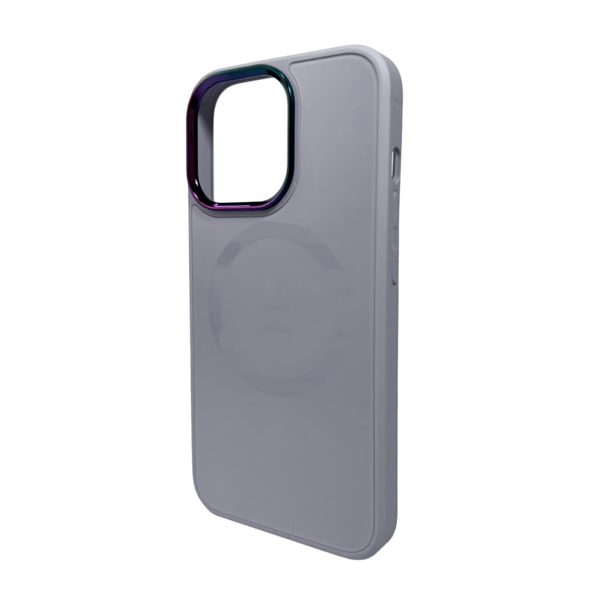 Защитный чехол-накладка AG Glass Sapphire MagSafe Logo для Apple iPhone 15 Grey (AGSappiP15Grey)