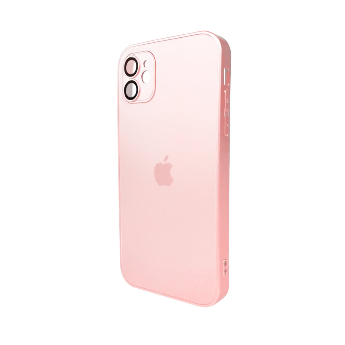 Захисний чохол-накладка AG Glass Matt Frame Color Logo для Apple iPhone 11 Chanel Pink (AGMattFrameiP11Pink)