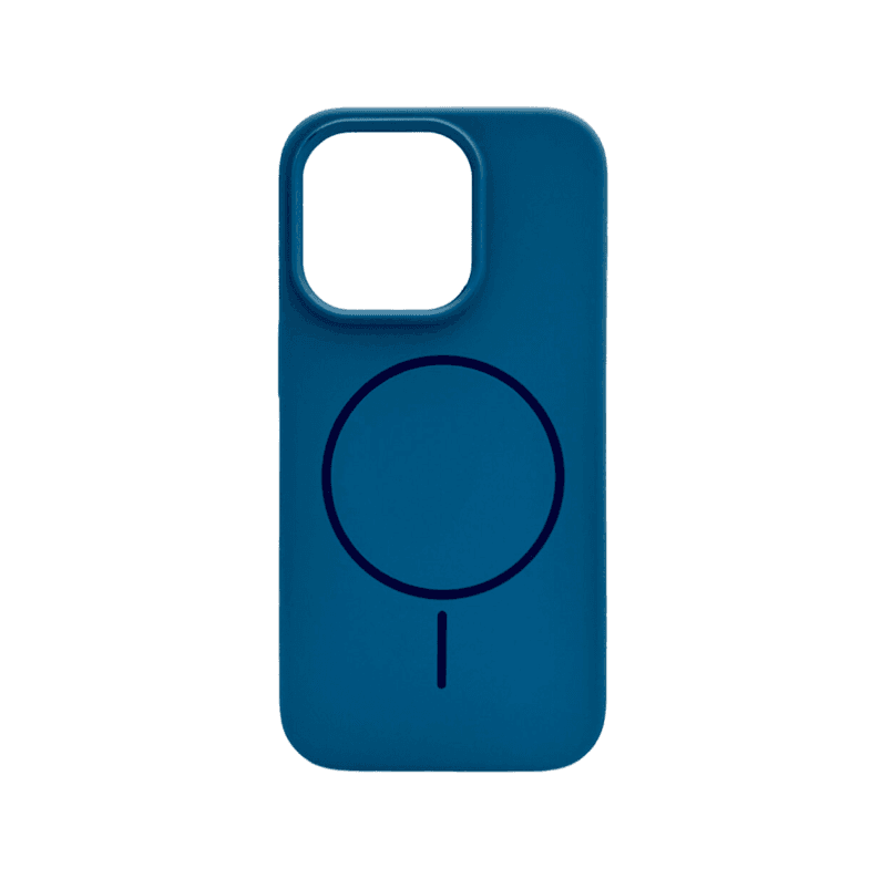 Захисний чохол-накладка Cosmic Silicone Case Magnetic для Apple iPhone 16 Pro Azure (SilMag16P-24)