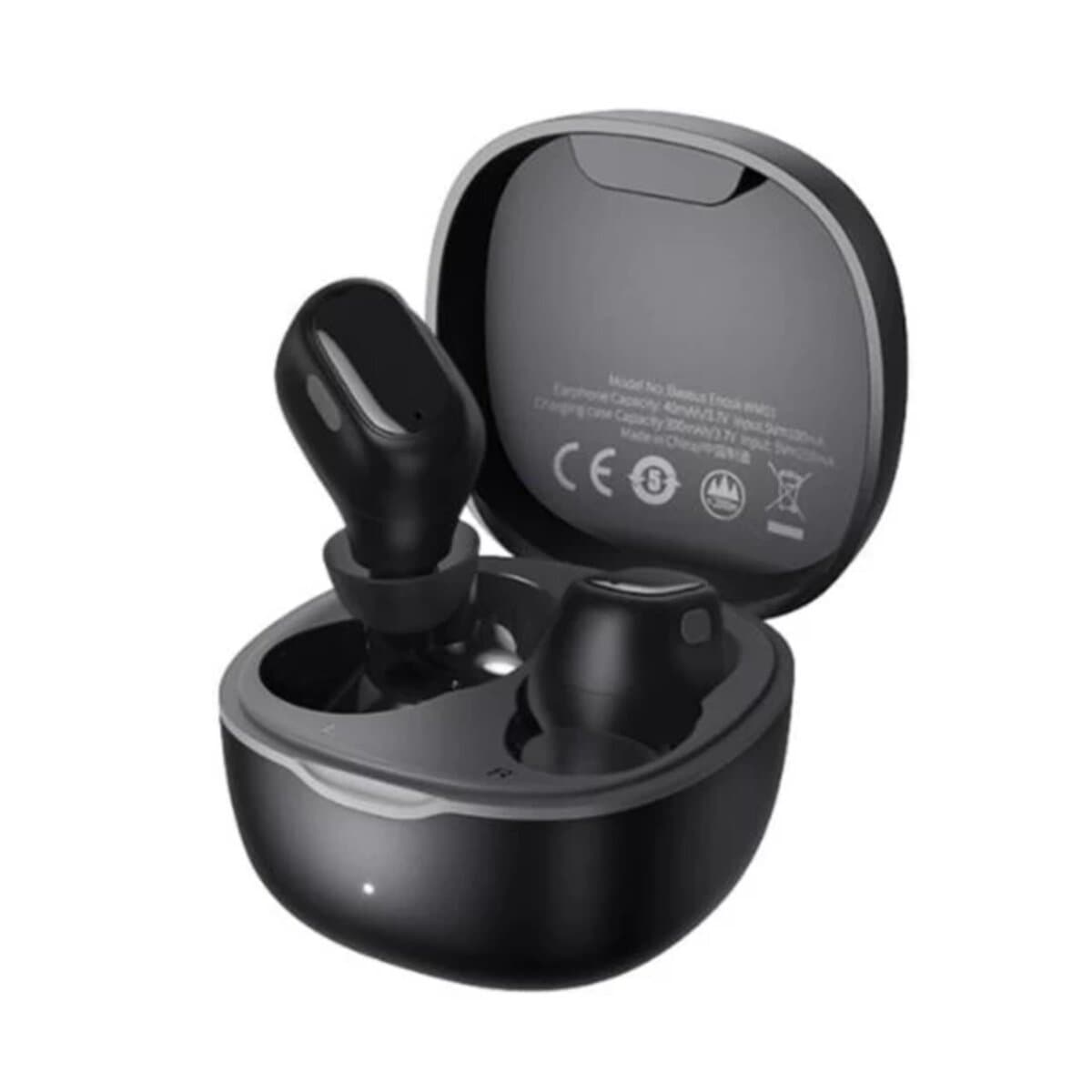Бездротові навушники Baseus Bowie WM01 BT5.0 True Wireless Earphones 800mAh Black (NGTW370001)