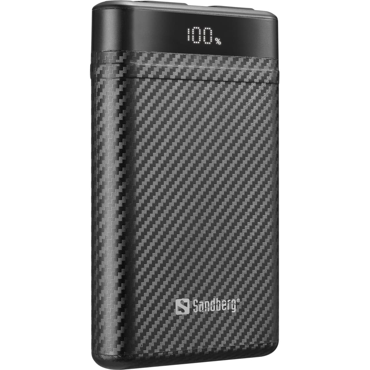 Powerbank павербанк УМБ Sandberg 10000mAh 20W 3A PD Survivor Nano 2xType-C IN/OUT IPX8 Black (421-32)