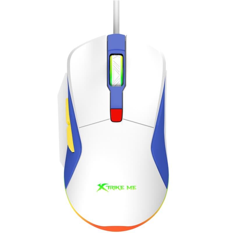 Проводная игровая мышка XTRIKE ME GM-227 3600dpi 6кн LED USB White