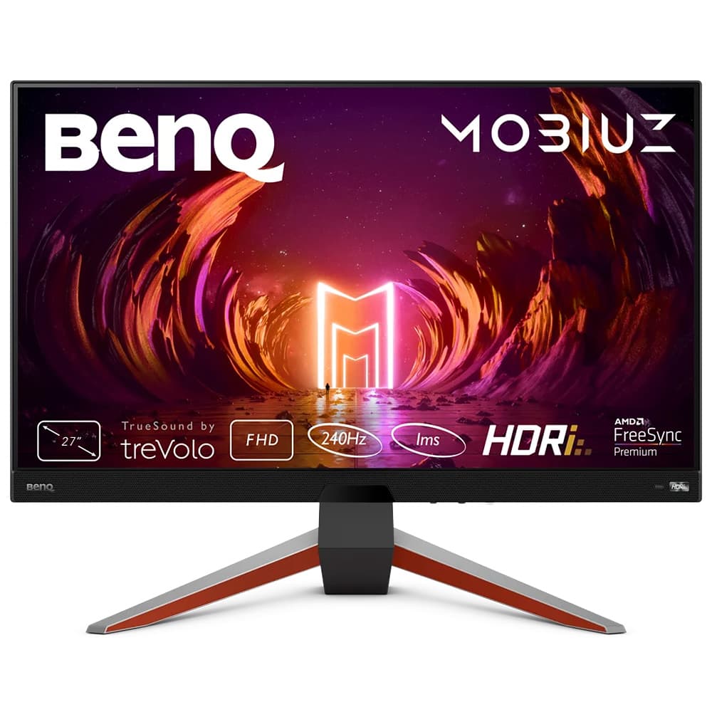 Монітор TFT 27" BenQ EX270M IPS FHD 240 Гц 1мс 2x HDMI DP USB-hub HAS колонки Grey Metallic (9H.LLALJ.LBE)