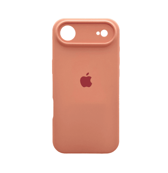 Защитный чехол-накладка Silicone Full Case AA Camera Protect для Apple iPhone 17 Air Grapefruit (FullAAi17A-37)