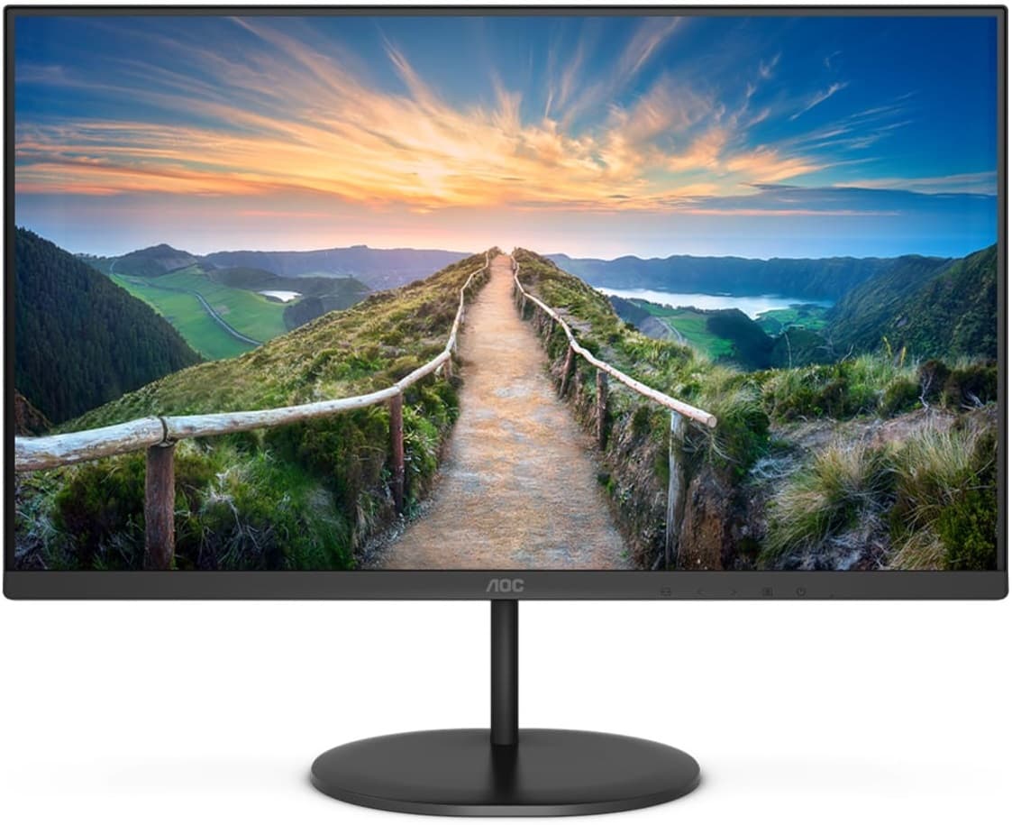 Монітор AOC U27V4EA TFT 27" IPS 4K HDMI DP колонки Black