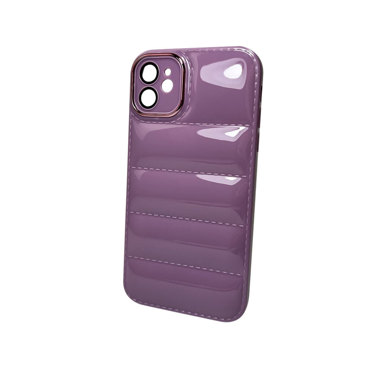 Защитный чехол-накладка Down Jacket Frame для iPhone 14 Purple (DoJacFrameiP14Purple)