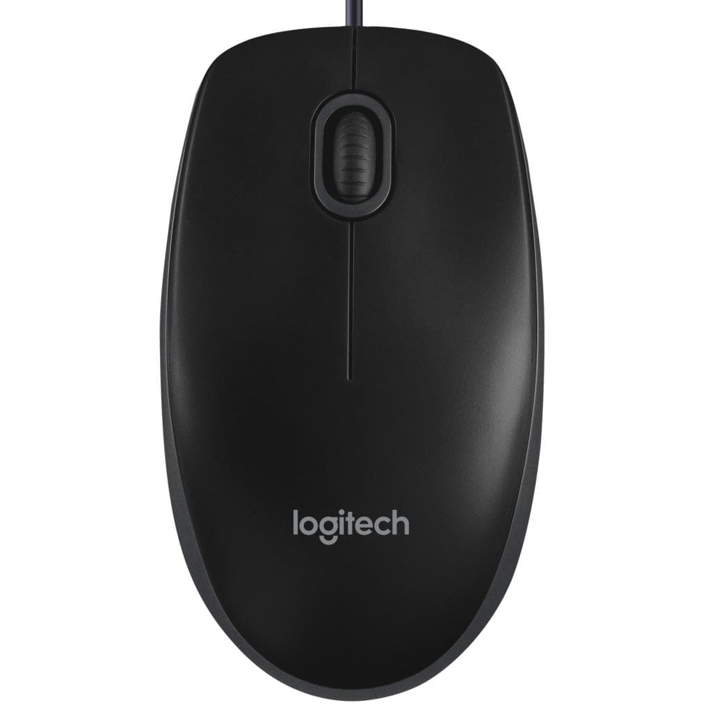 Проводная мышка Logitech B100 USB 3кн 800 dpi Black (910-003357)