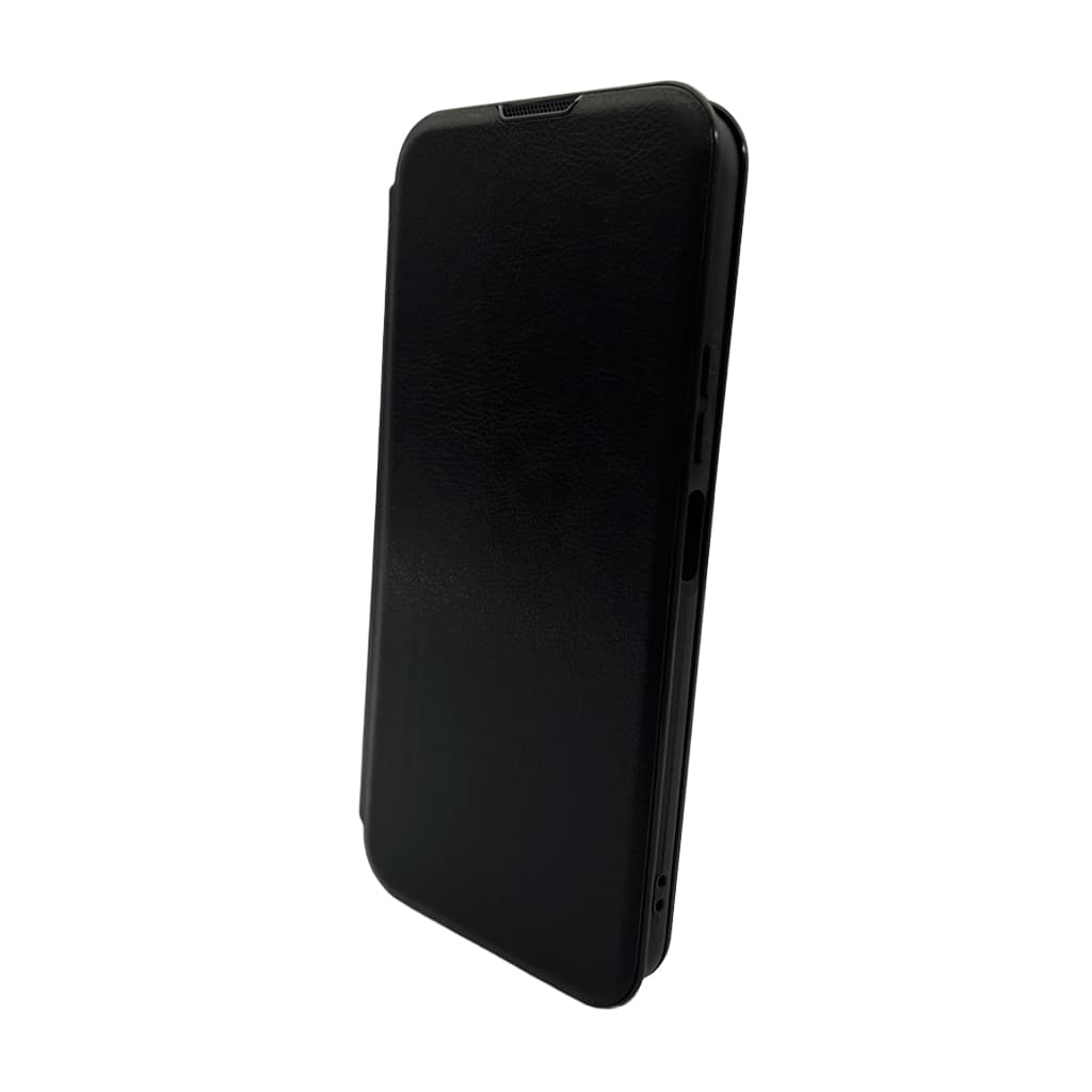 Захисний чохол-книжка Leather Premium для Xiaomi Redmi Note 14 Pro 4G Black (LPRRmNt14Pro4GBlack)
