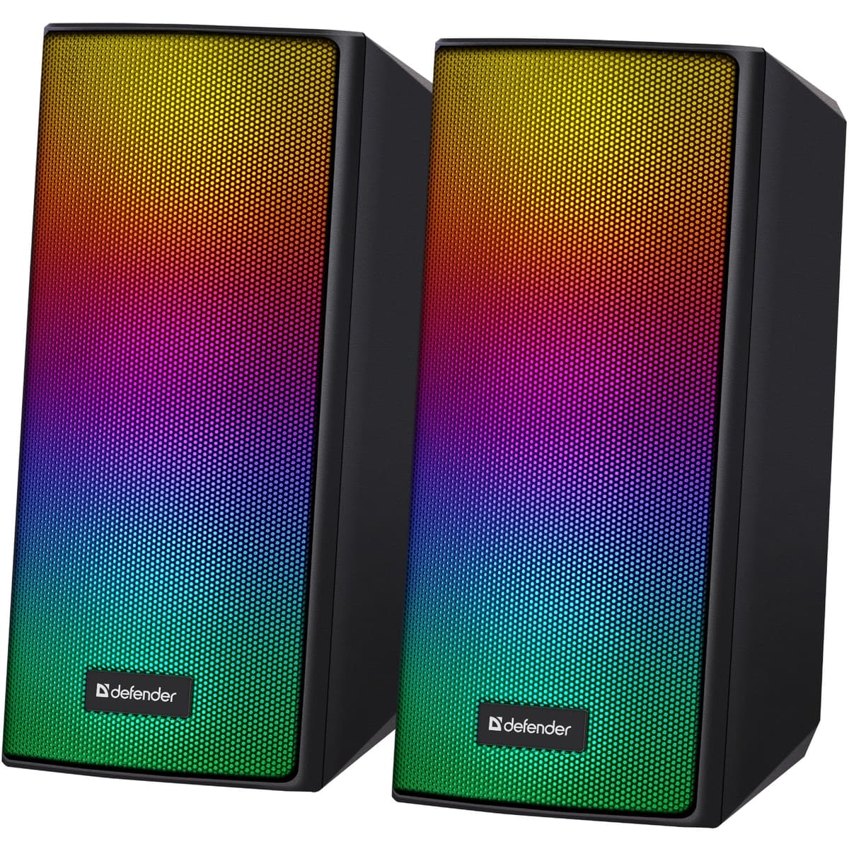 Комп'ютерні колонки Defender Spitfire 2.0 6Вт Bluetooth/USB Black (65047)