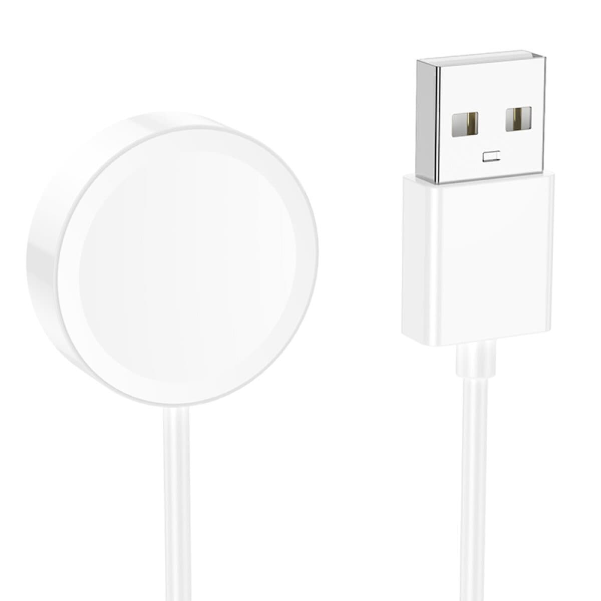 Зарядний пристрій для смарт-годинника Hoco Y21 AMOLED Smart sports watch charging cable White