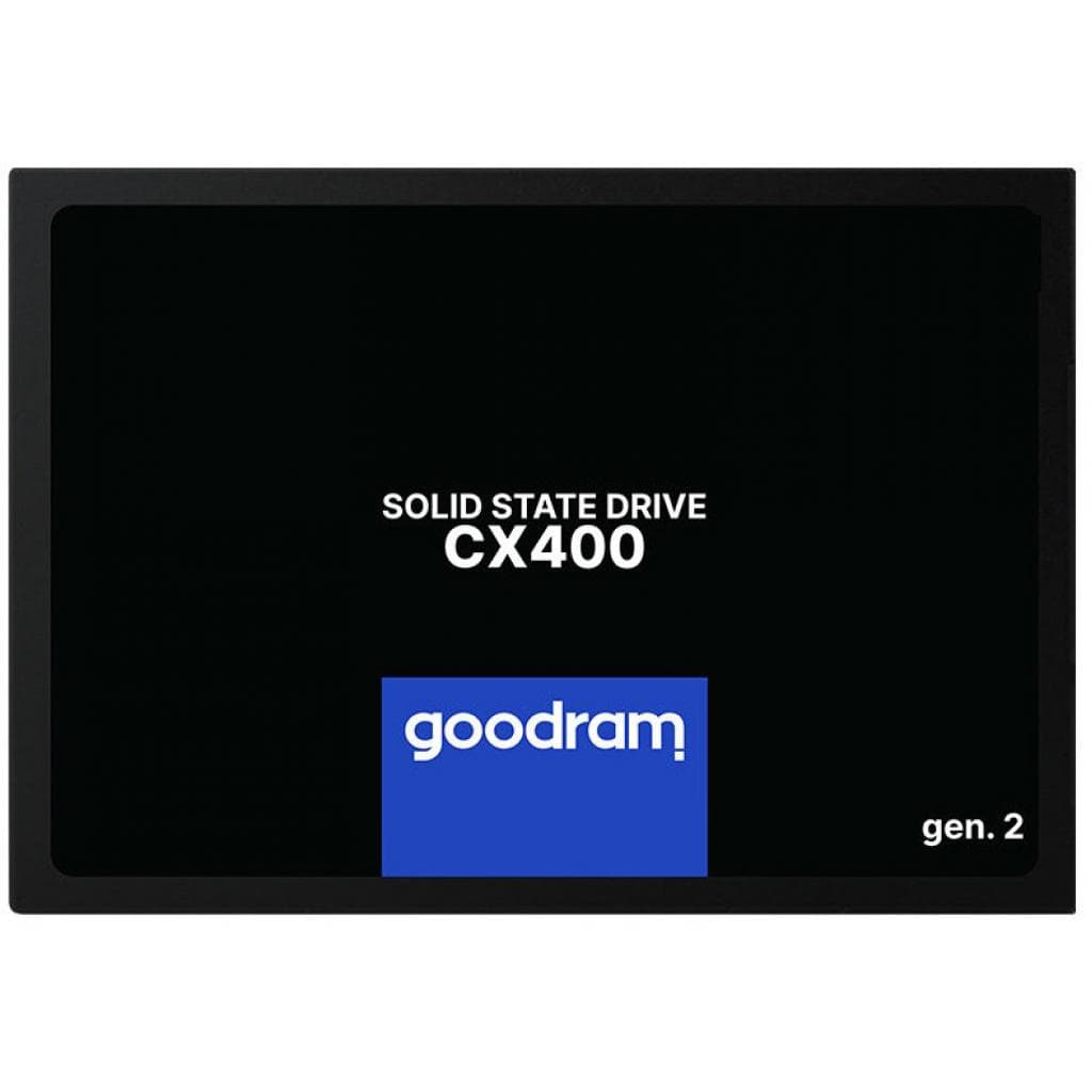 Твердотільний накопичувач SSD GoodRAM CX400 512GB SATA III 2.5" 3D NAND Black (SSDPR-CX400-512-G2#)