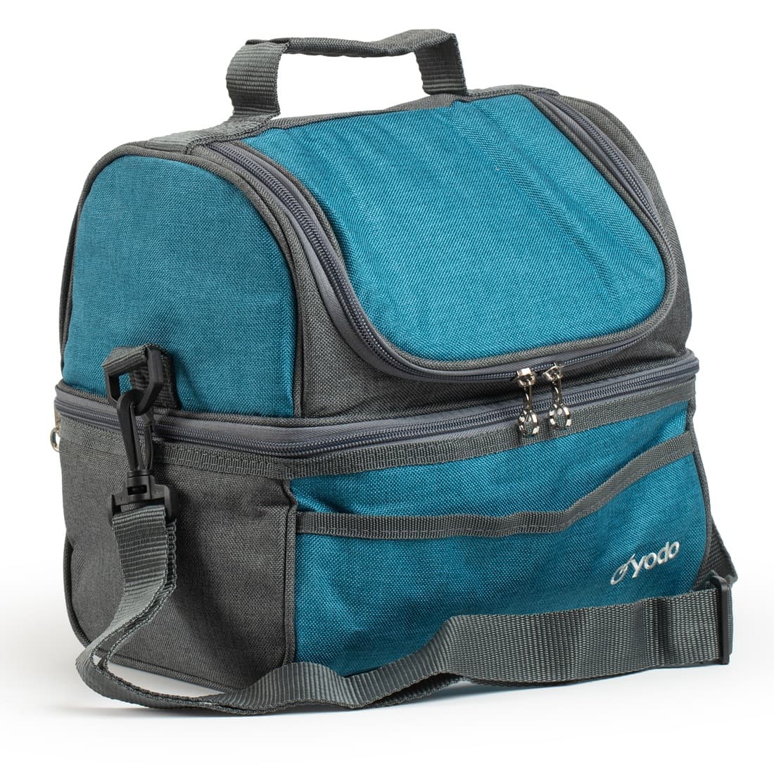 Сумка холодильник термосумка YODO Lunch 12L Нейлон 600D Blue-Grey (KP227020)