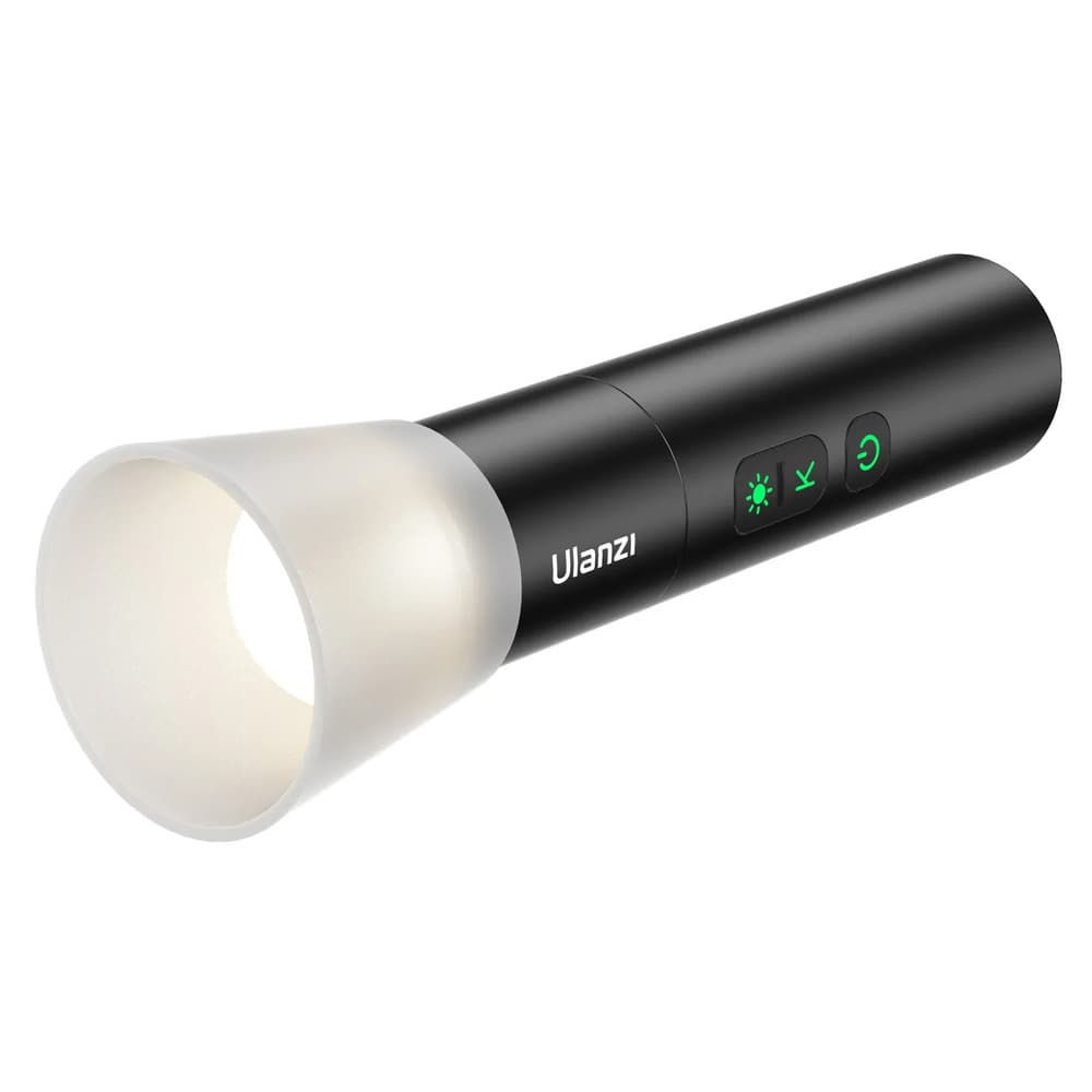 Бездротове постійне світло відеосвітло Ulanzi Vijim LM07 Videography Flashlight 1/4 2000mAh Black (L031GBB1)