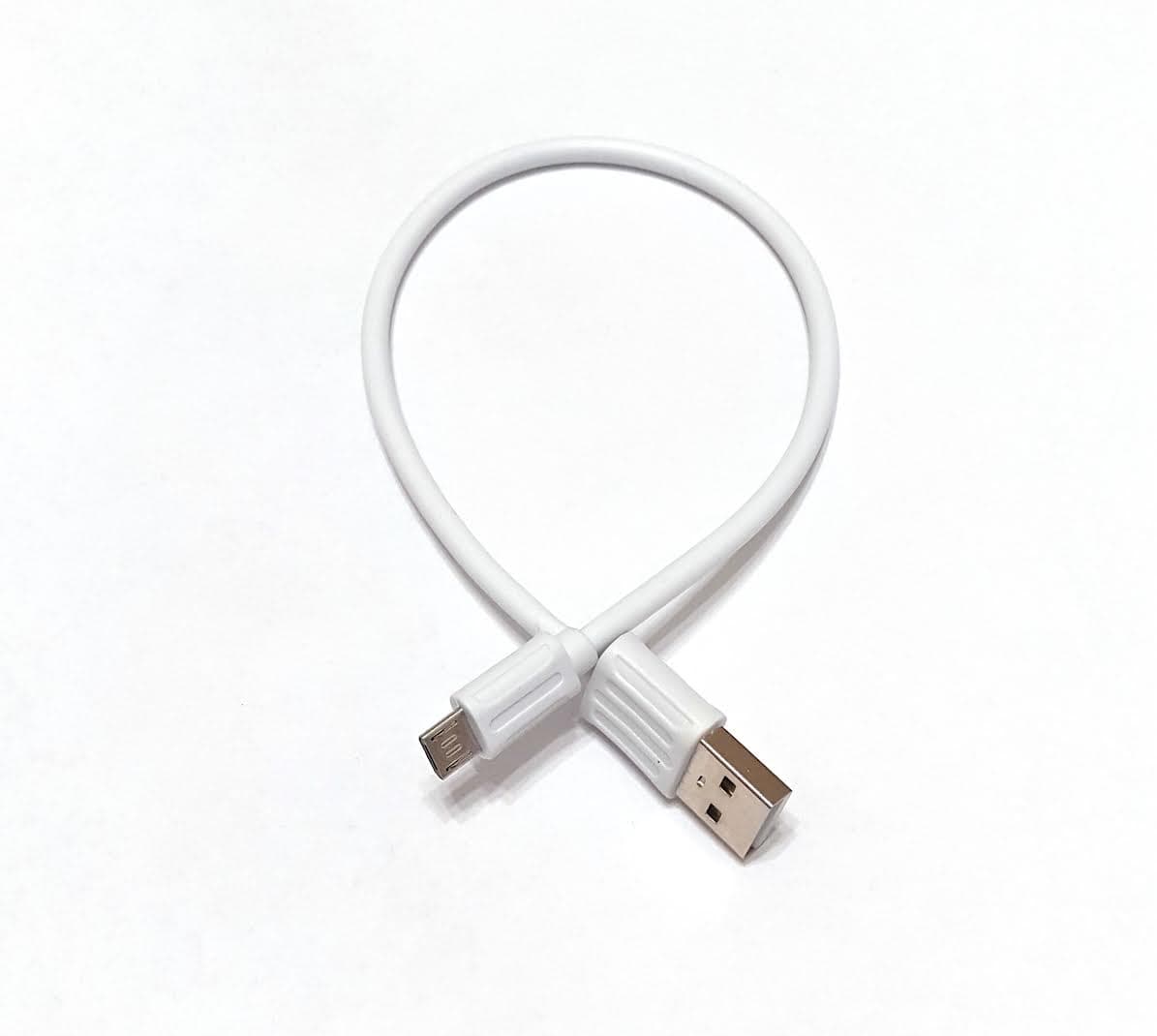 Кабель Power Bank S0728 USB 2.0 AM - micro USB BM 2.4А 20см White
