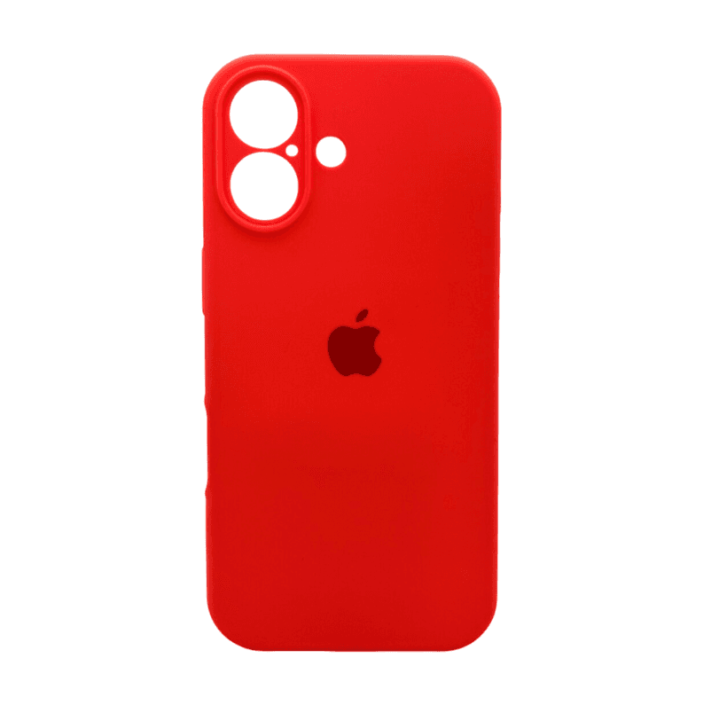 Захисний чохол-накладка Silicone Full Case AA Camera Protect для Apple iPhone 17 Peach (FullAAi17-18)