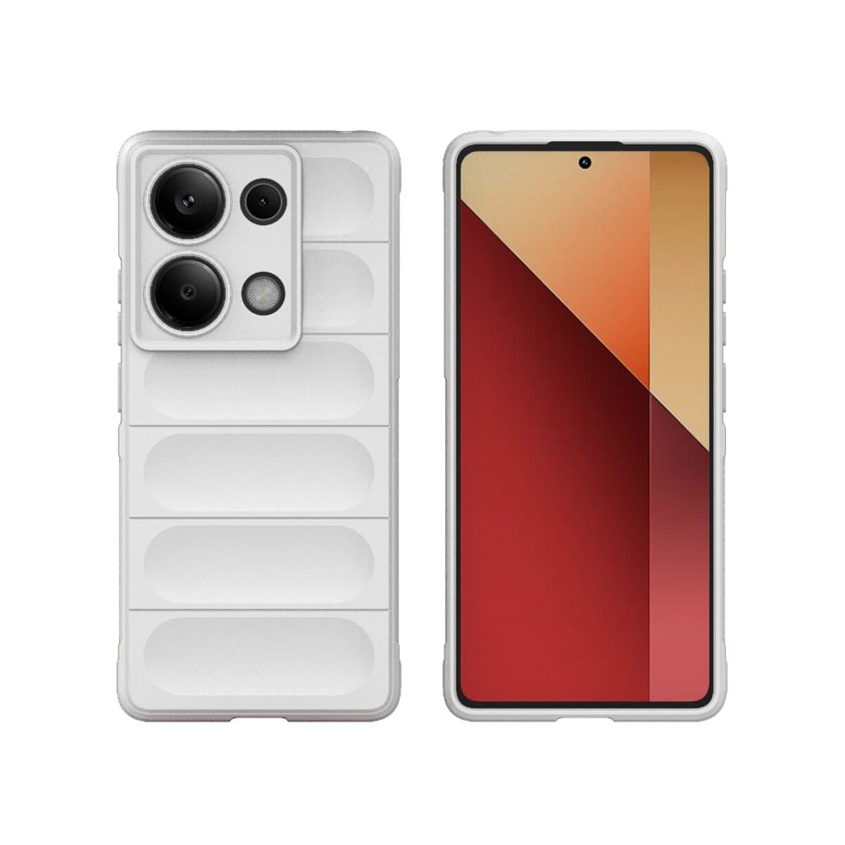 Захисний чохол-накладка Cosmic Magic Shield для Xiaomi Redmi Note 13 Pro 5G/POCO X6 5G White (MagicShXiNo13P5GWhite)