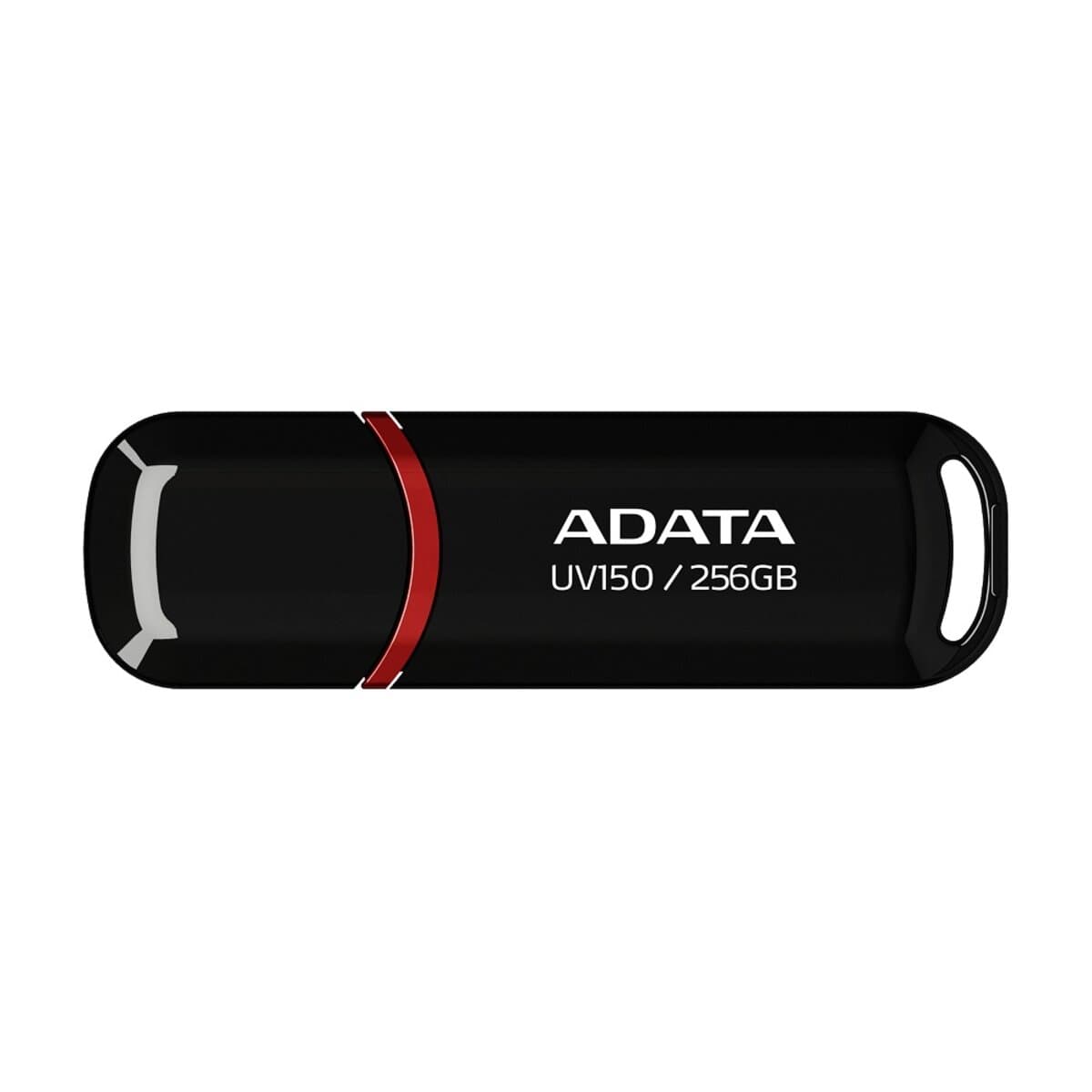 Флеш память флешка Flash A-DATA UV150 256Gb USB 3.2 Black (AUV150-256G-RBK)