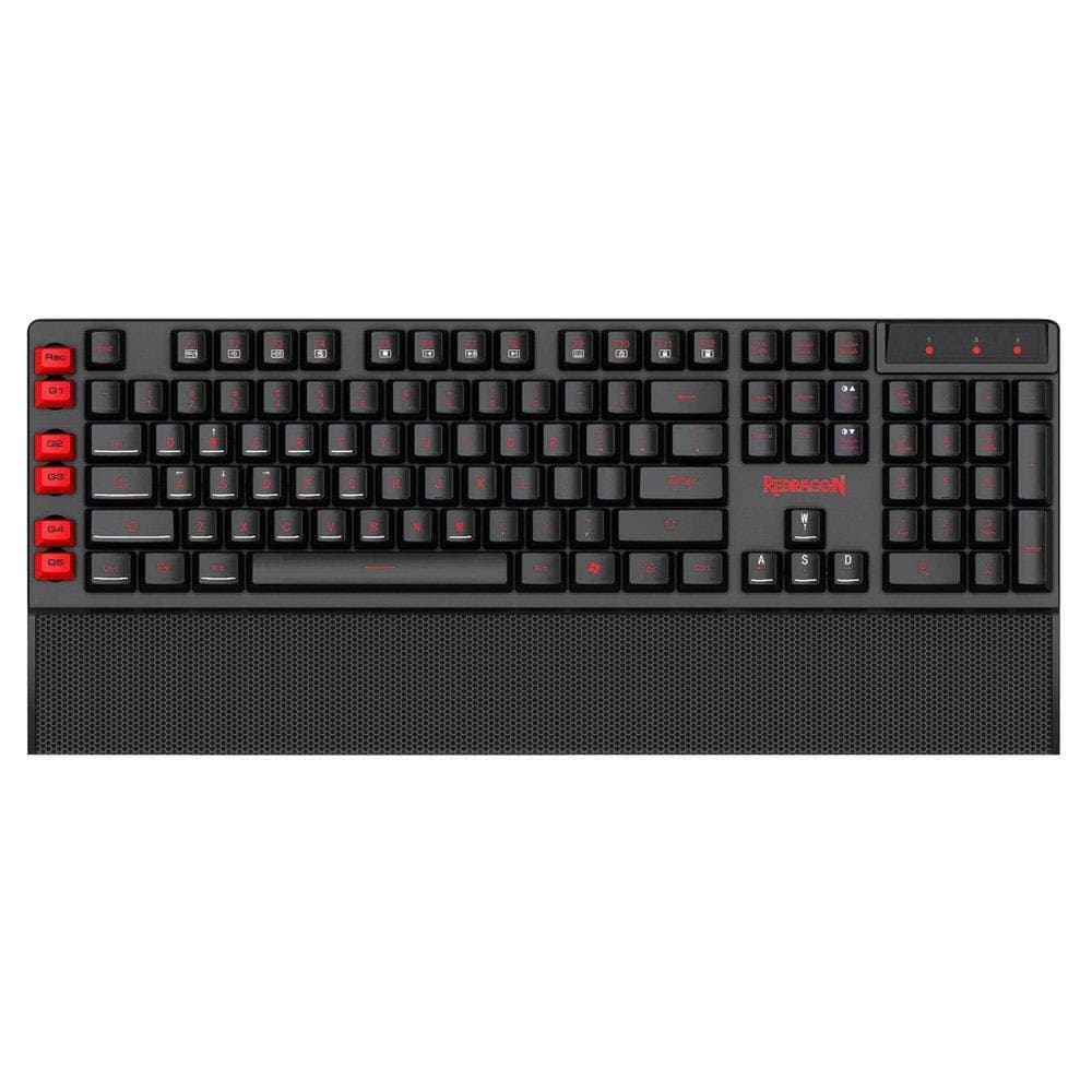 Ігрова провідна клавіатура Redragon Yaksa K505 UKR AntiGhost USB 7 colors Black (70392)