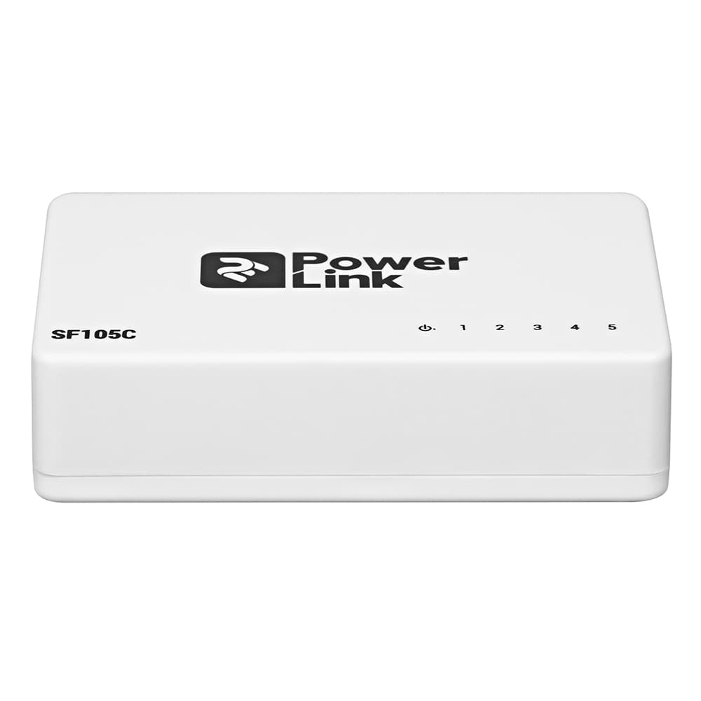 Коммутатор 2E PowerLink SF105C 5xFE неуправляемый White (2E-SF105C)