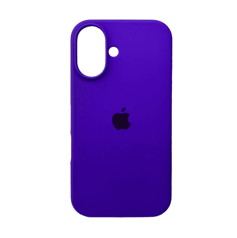 Защитный чехол-накладка Silicone Full Case AA Open Cam для Apple iPhone 16 Amethist (FullOpeAAi16-54)