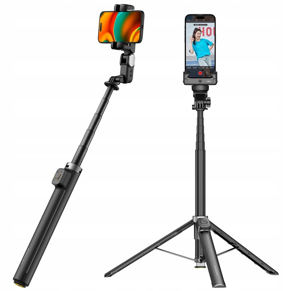Трехосьовий стабілізатор для телефону AOCHUAN M3 PRO Professional Gimbal Stabilizer 1000mAh Black (AOCHUAN-SMARTM3PRO-B)