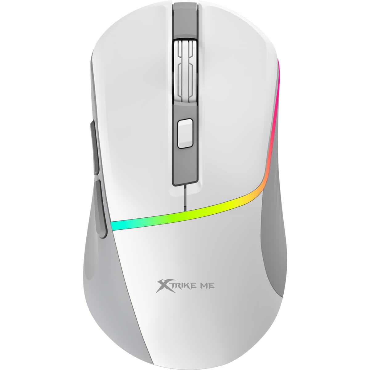 Проводная игровая мышка XTRIKE ME GM-322 7200dpi RGB White (GM-322WH)