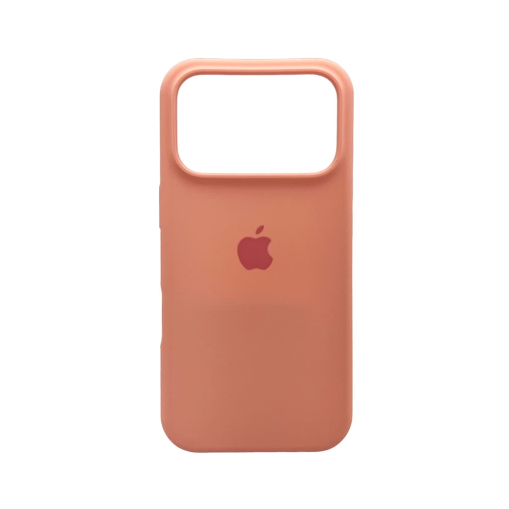 Защитный чехол-накладка Silicone Full Case AA Open Cam для Apple iPhone 17 Pro Max Grapefruit (FullOpeAAi17PM-37)
