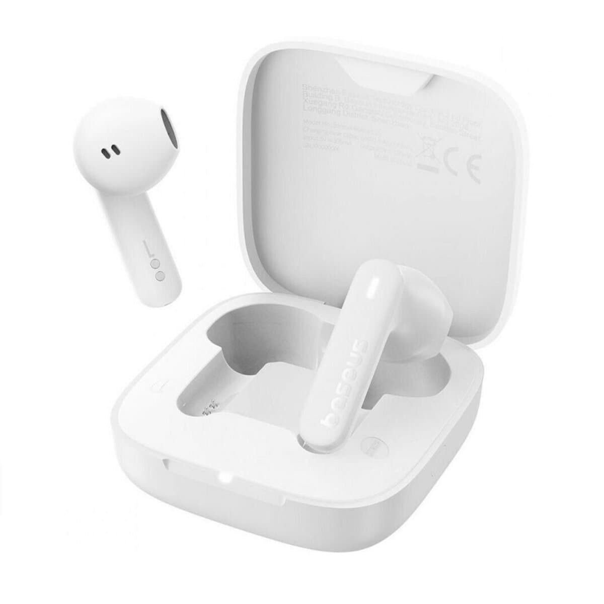 Беспроводные наушники Baseus Bowie E16 True Wireless Earphones BT5.3 500mAh Stellar White (A00061900223-00)