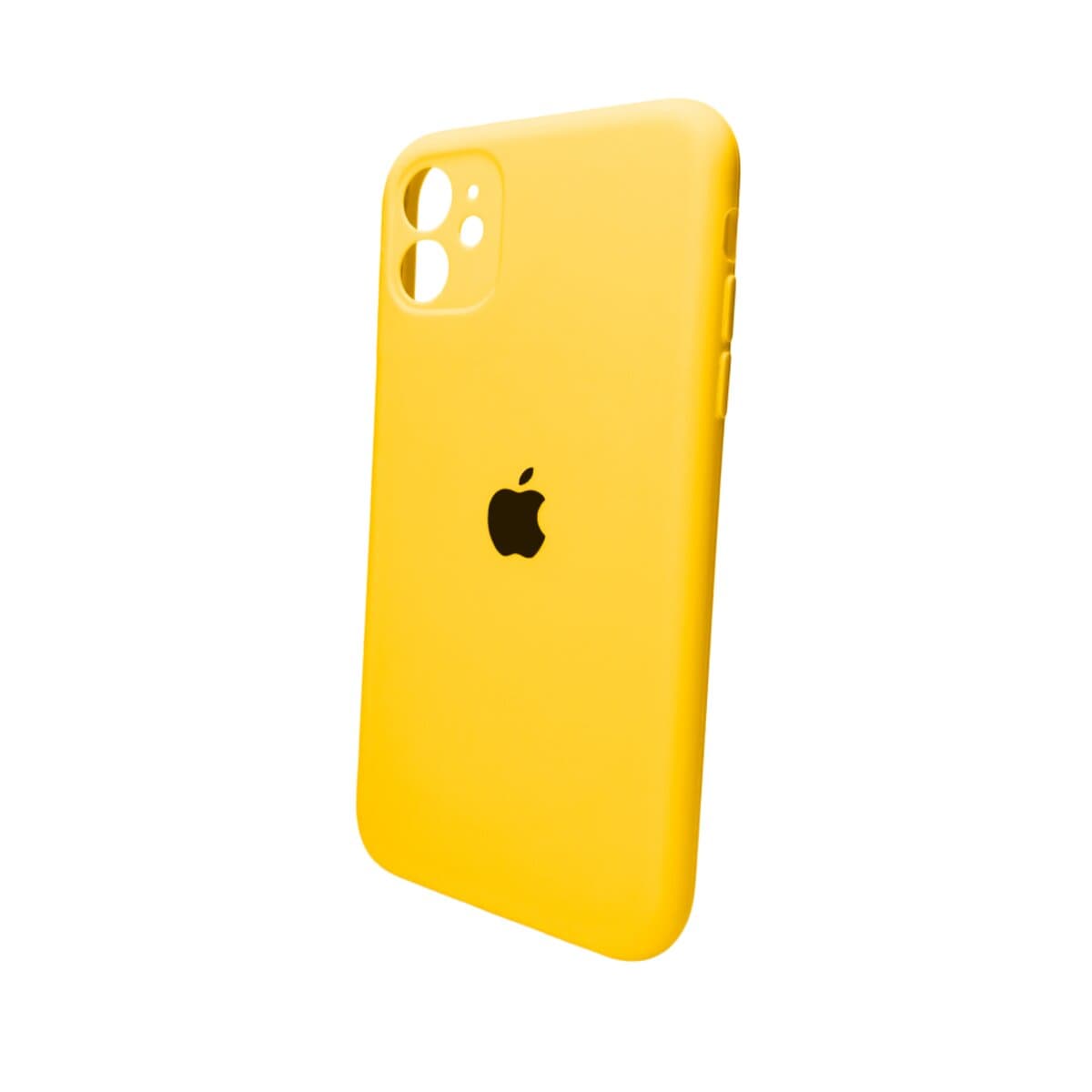 Защитный чехол-накладка Silicone Full Case AA Camera Protect для iPhone 11 Pro Sunny Yellow (FullAAKPi11P-56)