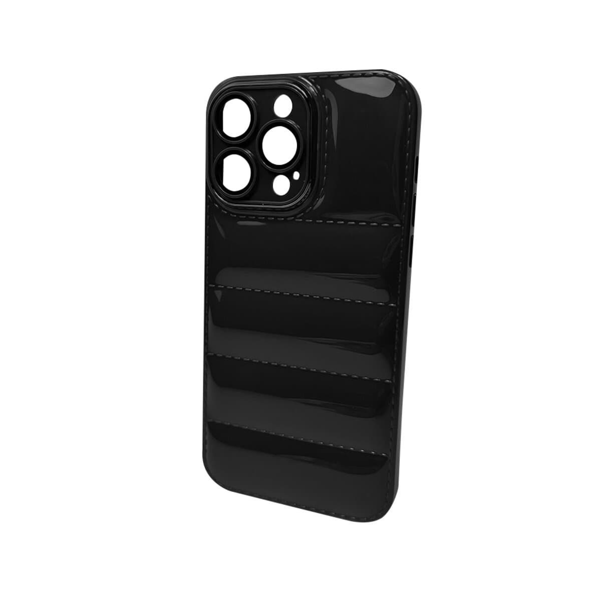 Защитный чехол-накладка Down Jacket Frame для iPhone 15 Pro Black (DoJacFrameiP15PBlack)