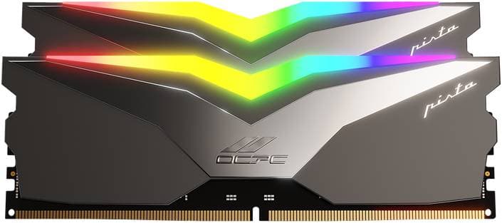 Оперативна пам'ять OCPC PISTA RGB C40 Titan Kit DDR5 64Gb 5200MHz 2*32Gb (MMPT2K64GD552C40T)