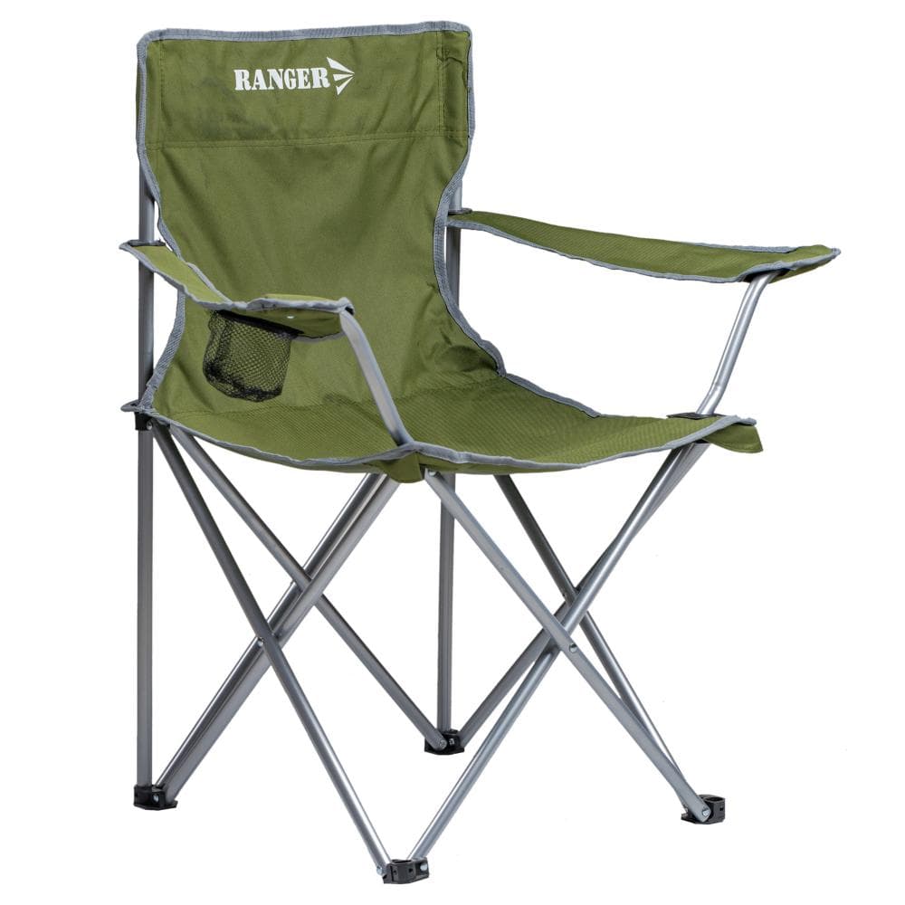 Розкладне крісло для риболовлі кемпінгу Ranger SL 620 RA2228 600D до 90кг Green