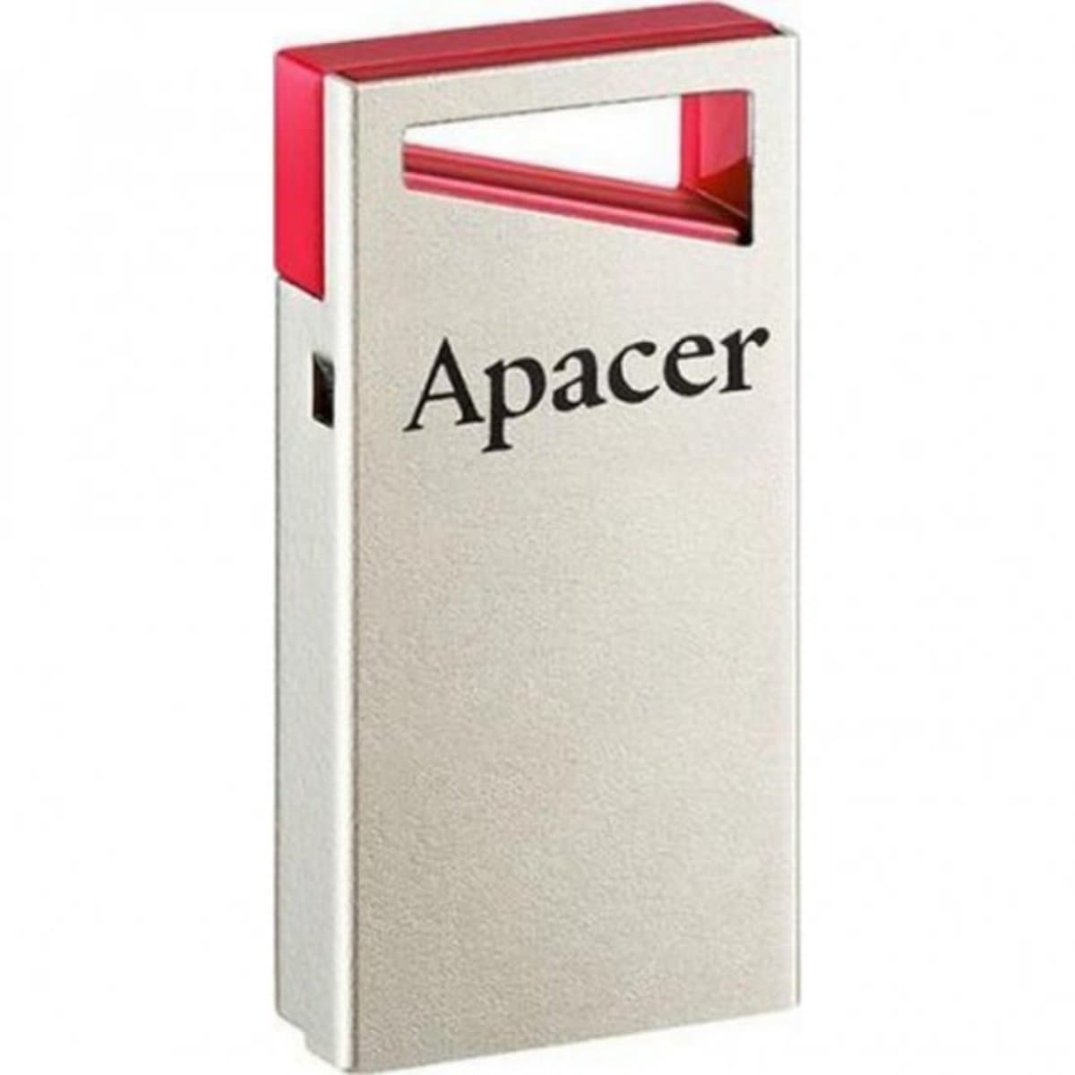 Флеш пам'ять флешка Flash Apacer AH112 32GB USB 2.0 Silver-Red (AP32GAH112R-1)