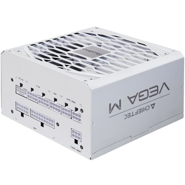 Блок живлення для комп'ютера Chieftec VEGA M PPG-850-CW 850W ATX 3.1 135mm 80+ Gold Fully modular Retail White (PPG-850-CW)