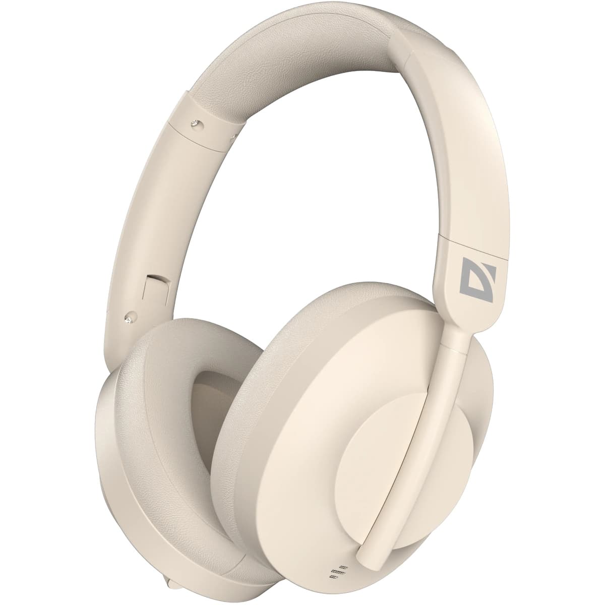 Бездротові навушники Defender FreeMotion B485 Bluetooth+3.5мм+Type-C ANC Beige (63486)