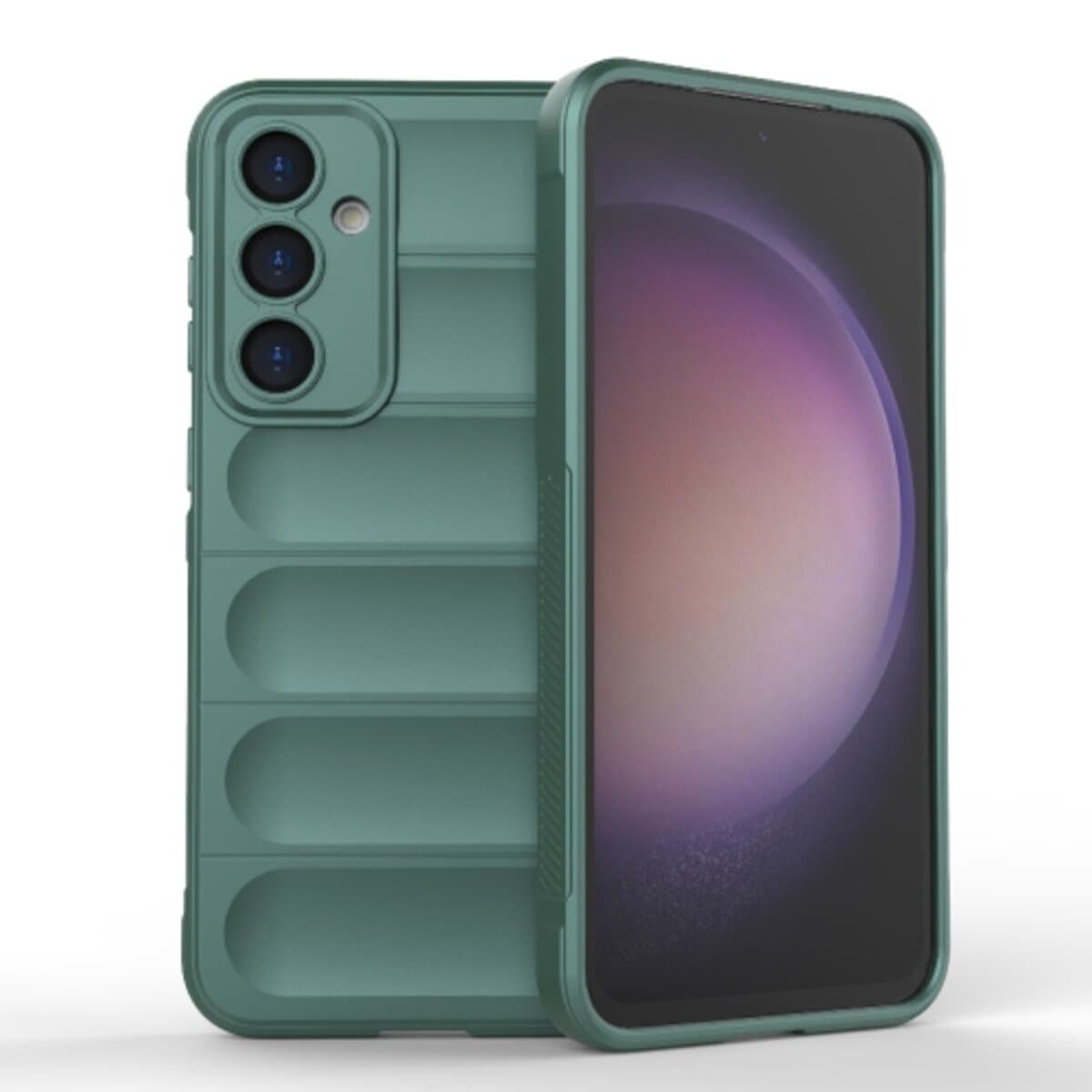 Защитный чехол-накладка Cosmic Magic Shield для Samsung Galaxy S23 FE 5G Dark Green (MagicShSS23FEGreen)