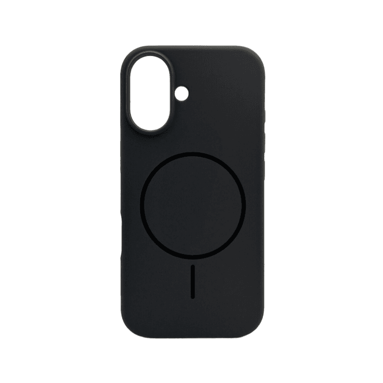 Защитный чехол-накладка Cosmic Silicone Case Magnetic для Apple iPhone 16 Dark Grey (SilMag16-15)