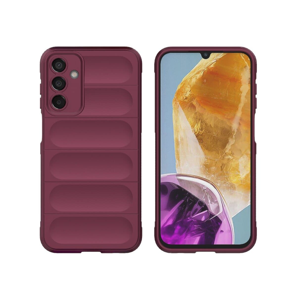 Защитный чехол-накладка Cosmic Magic Shield для Samsung Galaxy M15/F15 5G Plum (MagicShSAM15/F155GPlum)