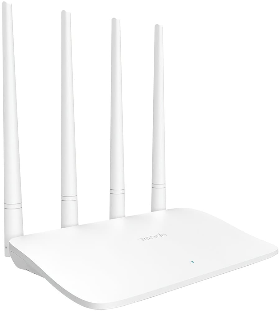 Маршрутизатор роутер WiFi Tenda F6 N300 3xFE LAN 1xFE WAN 4x5dBi 4 антени White