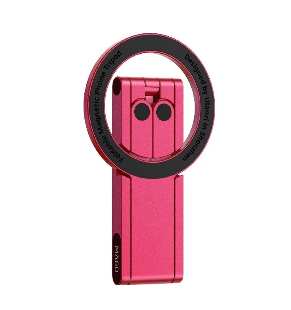 Настільний тримач підставка для телефону Ulanzi Vijim Ulanzi MA60 Foldable Magnetic Phone Tripod Red (S038)