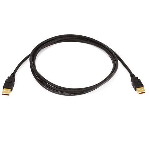 Кабель USB AM to USB AM тато-тато USB 2.0 1.8м 480 Мбіт/с Black (286536)