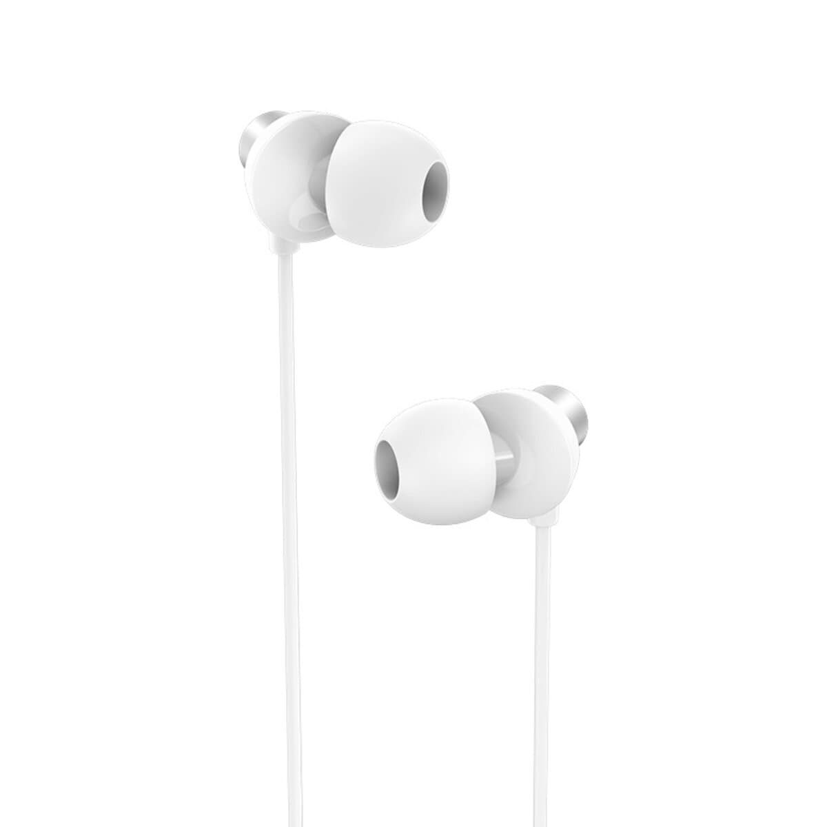 Дротові навушники BOROFONE BM35 Farsighted універсальні earphones with mic 1.2м 3.5мм Silver (BM35S)