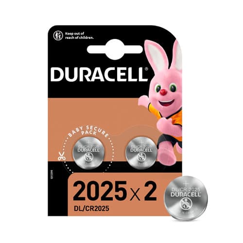 Батарейка таблетка Duracell CR2025 літій 3В 2 шт (536111)