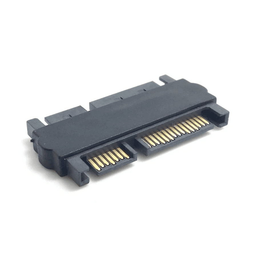 Перехідник адаптер SATA 22pin тато на SATA 22pin мама (500440)