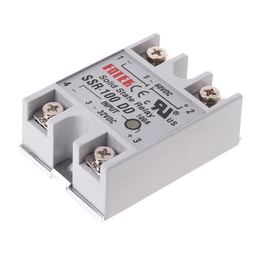 Однофазне твердотільне реле Fotek SSR-100DD 100A DC-DC (285828)