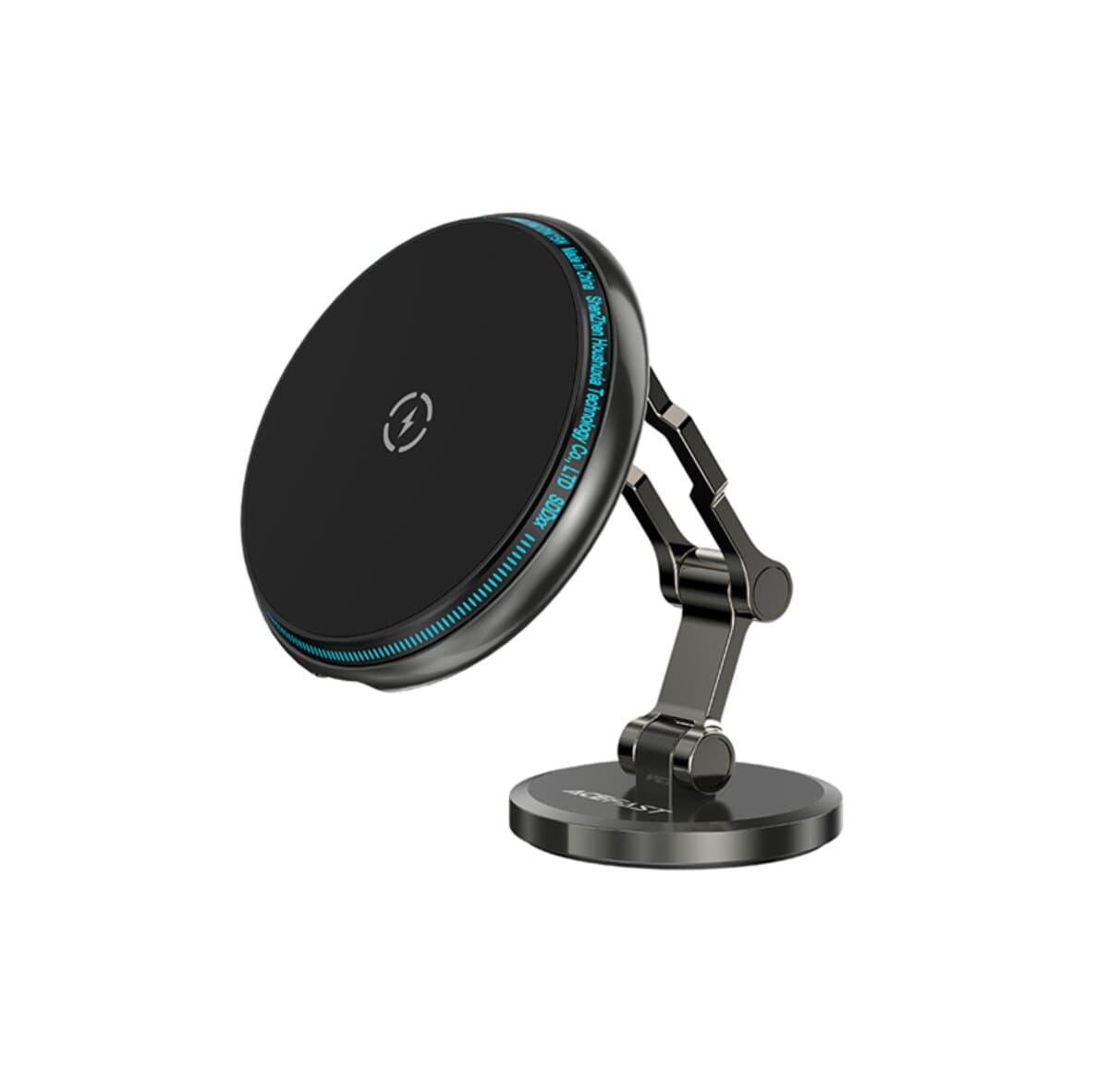 Держатель для телефона автодержатель ACEFAST D30 magnetic folding wireless charging car holder Black