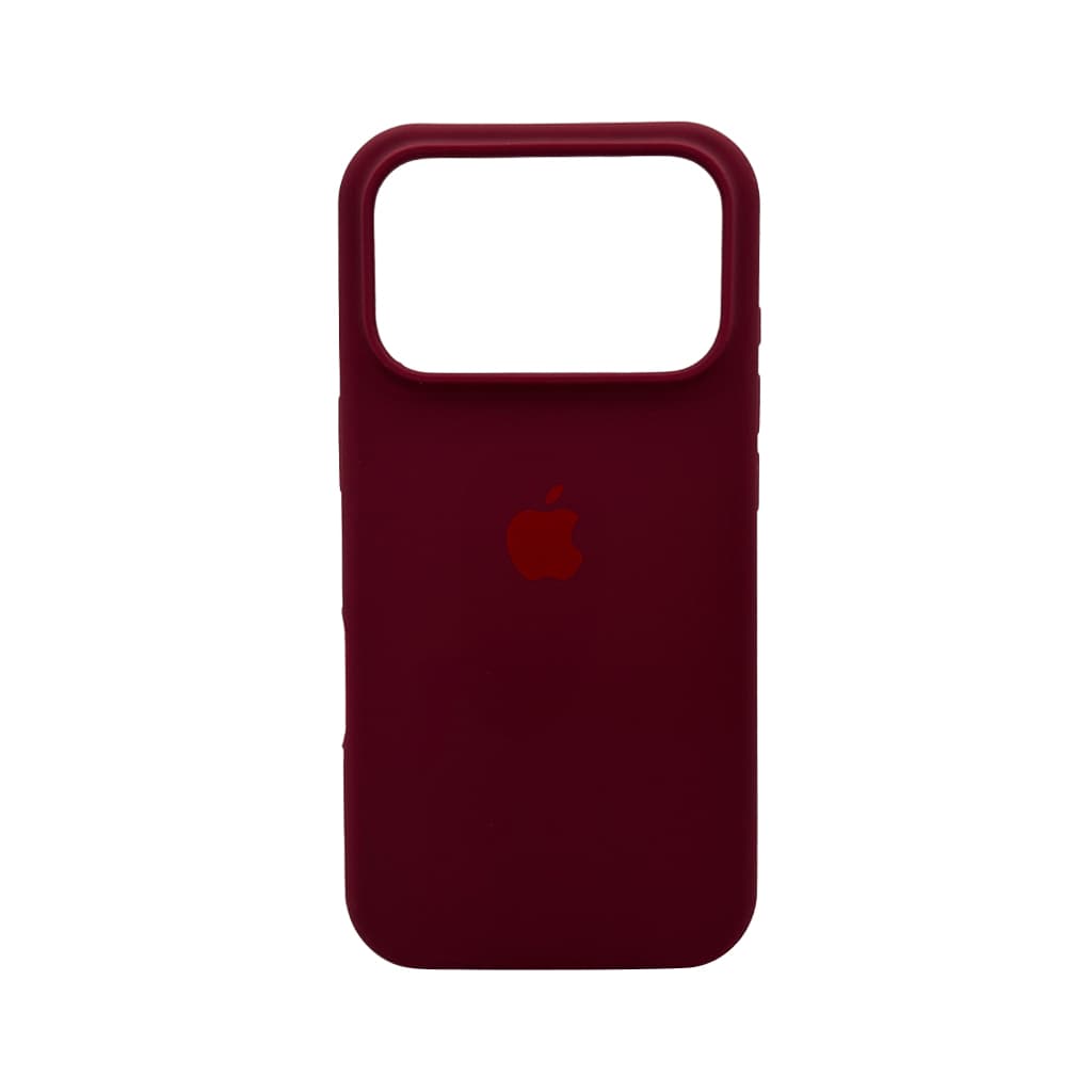 Защитный чехол-накладка Silicone Full Case AA Open Cam для Apple iPhone 17 Pro Plum (FullOpeAAi17P-47)