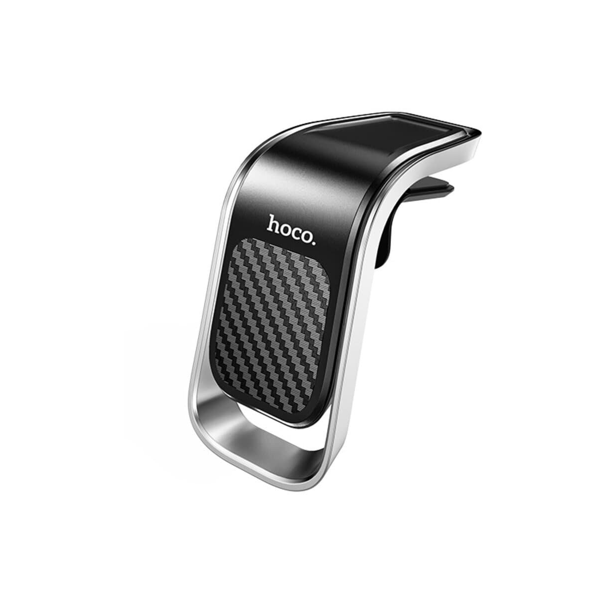 Держатель для телефона автодержатель HOCO CA74 Universe air outlet magnetic car holder Black-Silver