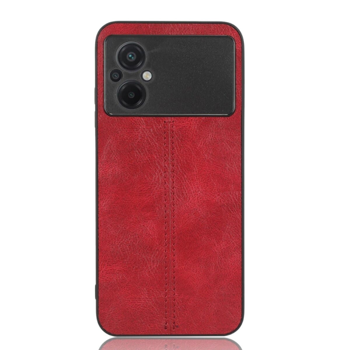 Захисний чохол-накладка Cosmiс Leather Case для Poco M5/M5 5G Red (CoLeathPocoM5Red)