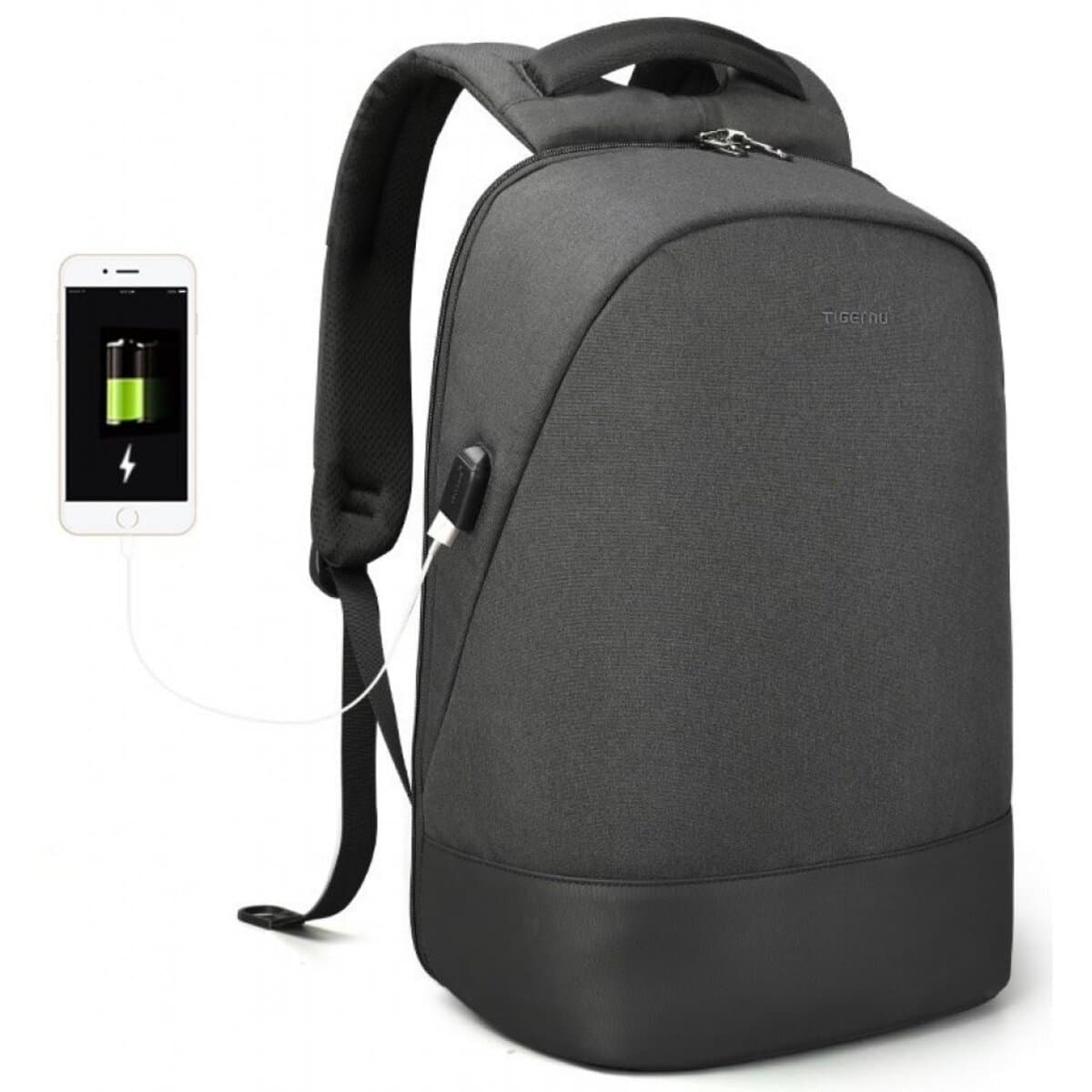 Міський рюкзак для ноутбука Tigernu T-B3595 15.6'' 18 л Black-Grey (T-B3595Blackgrey)